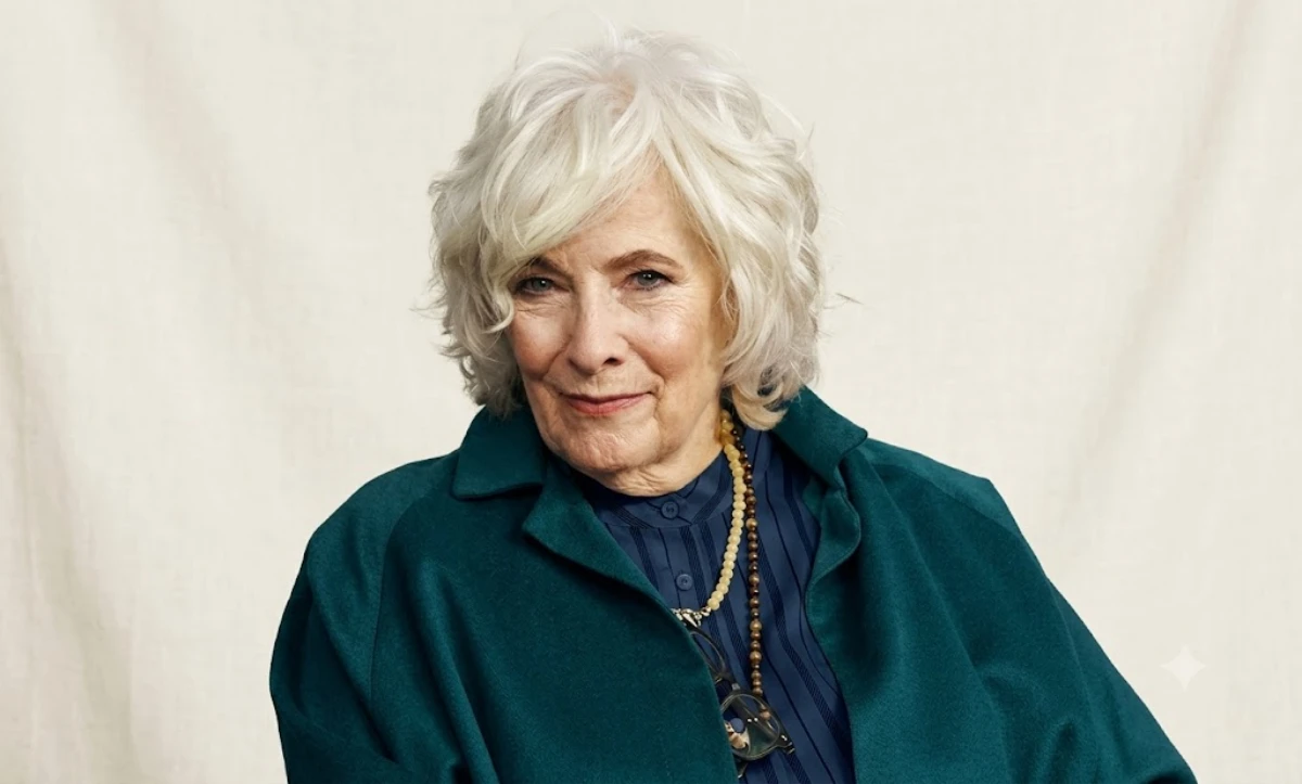 Connie Needham, the actress known for her role as Elizabeth Bradford on the TV show Eight Is Enough, portrait photo with a clean and simple background.
