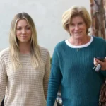 Layne Ann Cuoco, mother of actress Kaley Cuoco, pictured alongside her daughters