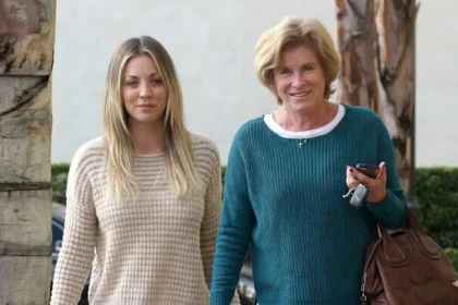 Layne Ann Cuoco, mother of actress Kaley Cuoco, pictured alongside her daughters